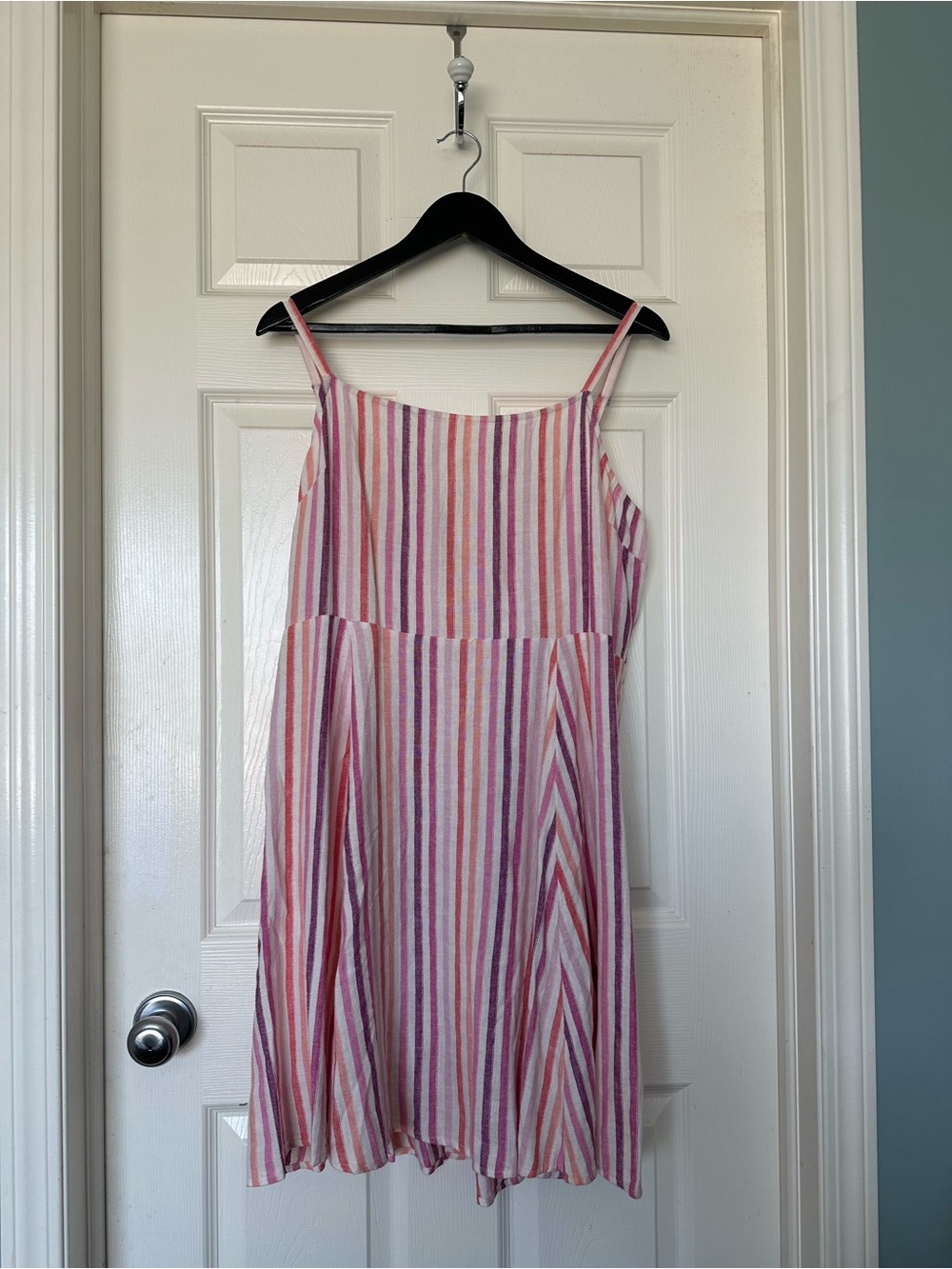 GAP Pink and Lavender Striped Sundress Top